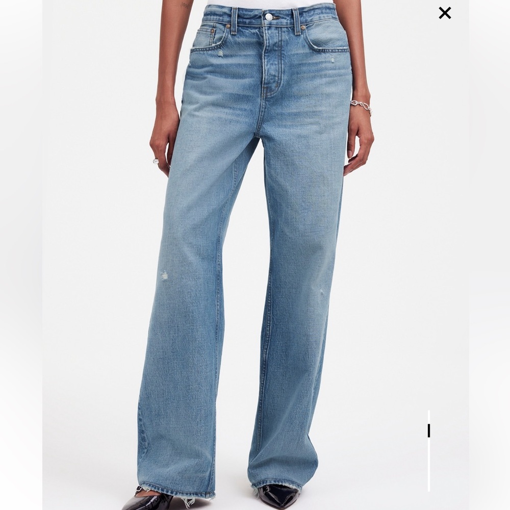 Madewell low-slung baggy jeans NS198 Hamburg wash - Picture 3 of 6